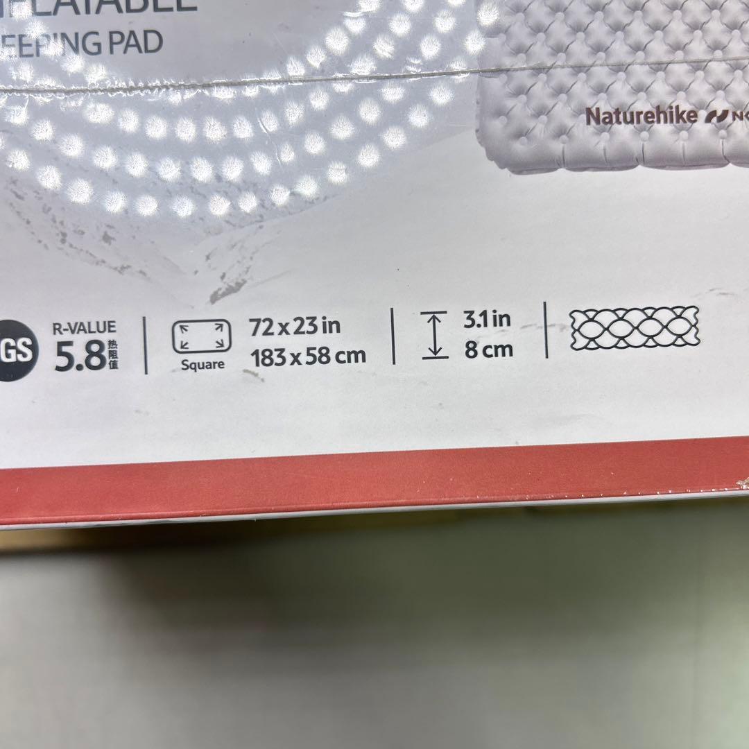 ネイチャーハイク　エアマット　R値5.8