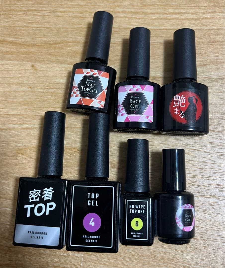 多色ジェルネイルセットまとめ売り124本