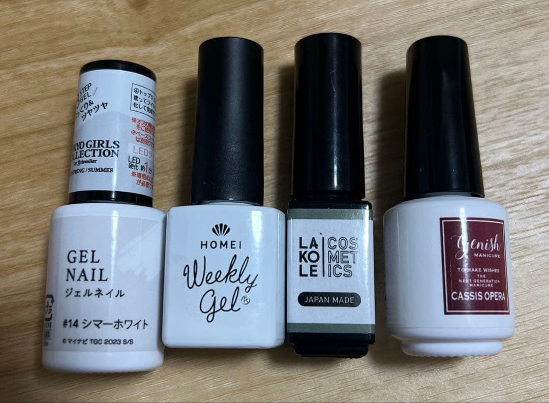 多色ジェルネイルセットまとめ売り124本