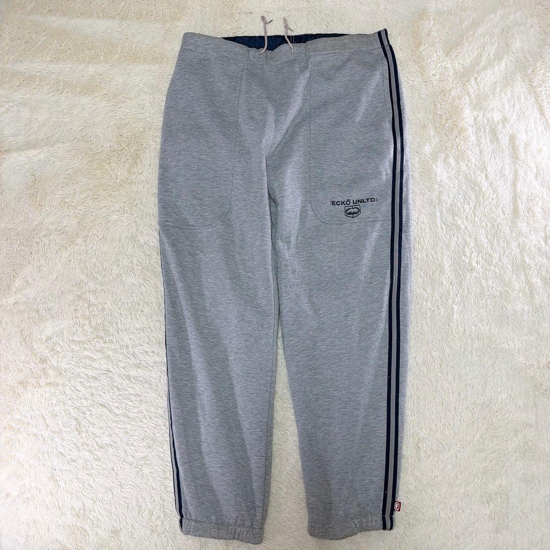 【希少】ECKO UNLTD リバーシブル　パーカー　ロゴ　セットアップ　XL