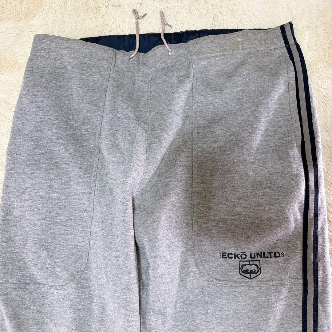 【希少】ECKO UNLTD リバーシブル　パーカー　ロゴ　セットアップ　XL