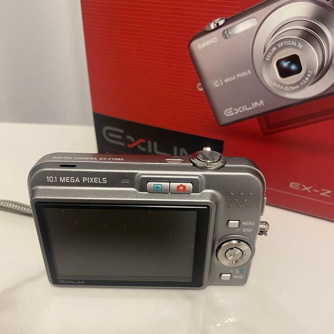 CASIO デジタルカメラEXILIMエクシリムex-z1018 グレーコンデジ