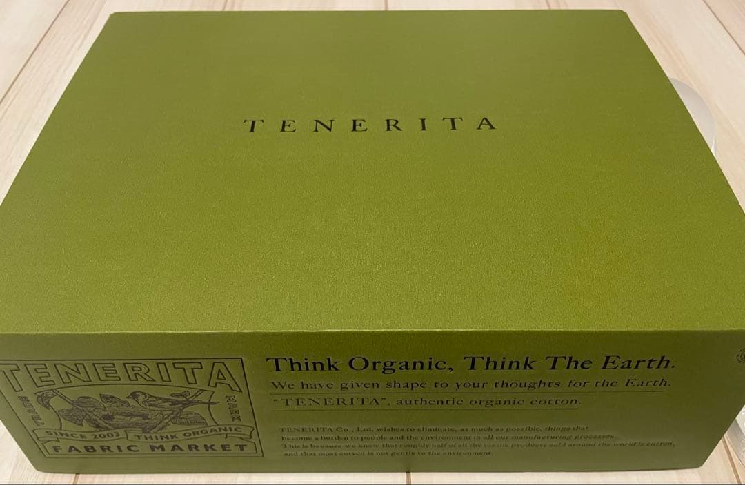 TENERITA オーガニックコットン プレーンジャージレディースワンピース