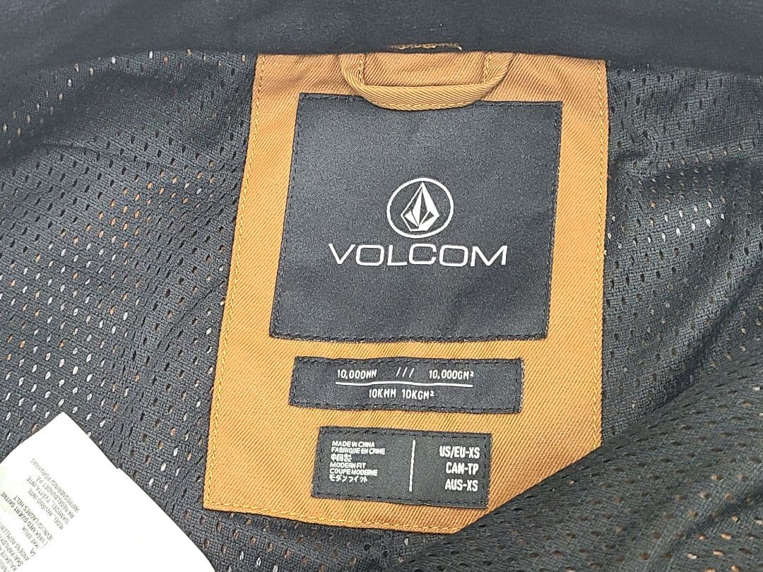 VOLCOMスノーボードパンツ レディース ブラウン ボルコム スキー