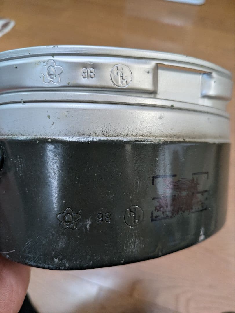 キャンプ飯盒　2型　アウトドア　軍幕