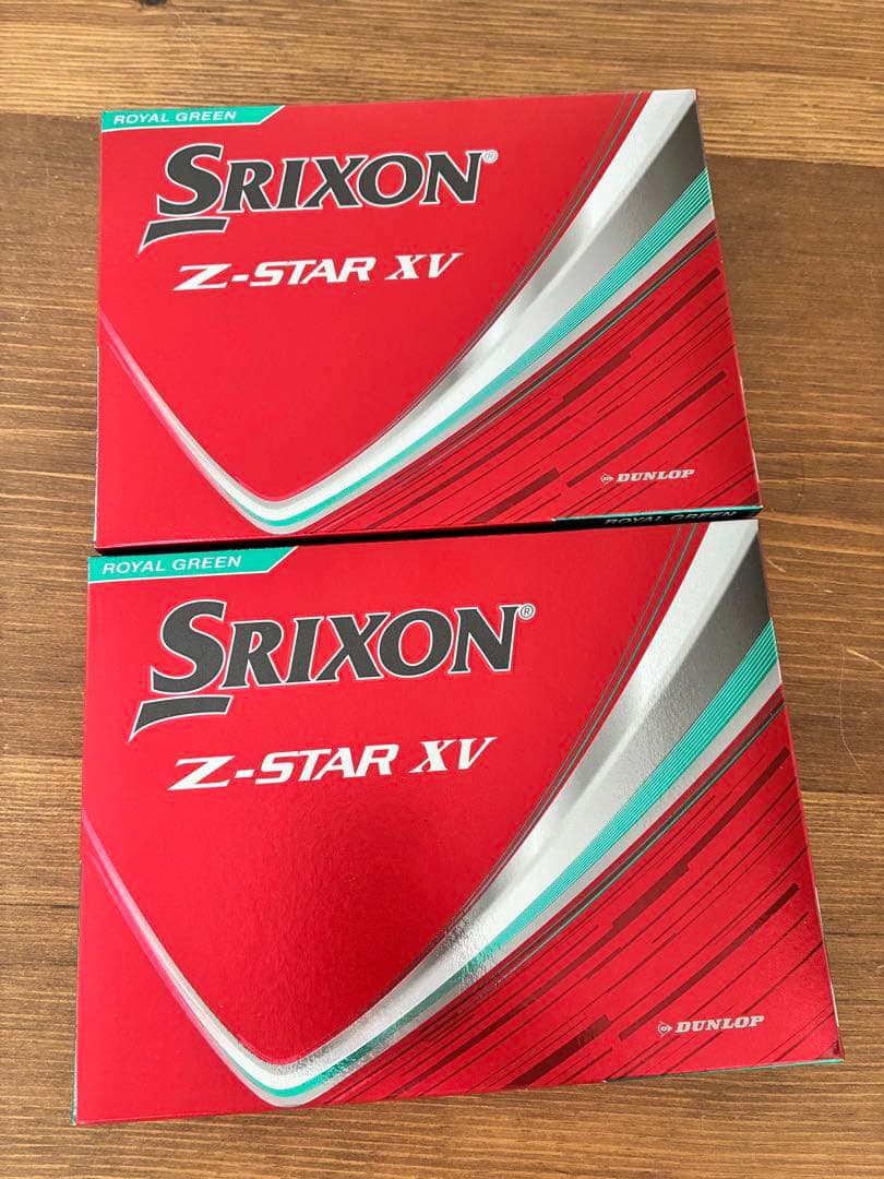 srixon Zスター XV【新品・未使用】ロイヤルグリーン 2ダース［24個］