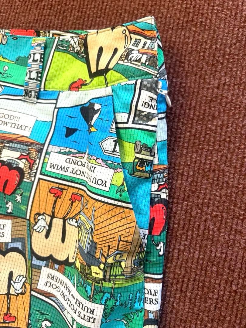 マンシングウェア　レディースゴルフ　コミック柄　2点セット