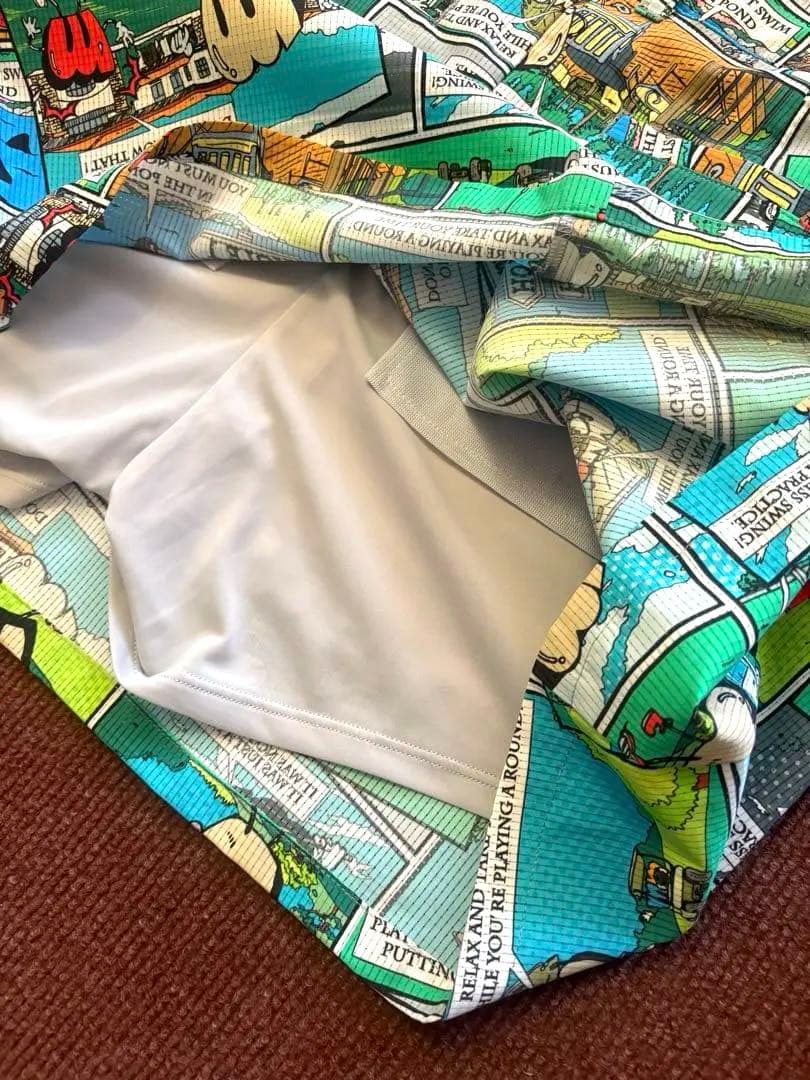 マンシングウェア　レディースゴルフ　コミック柄　2点セット