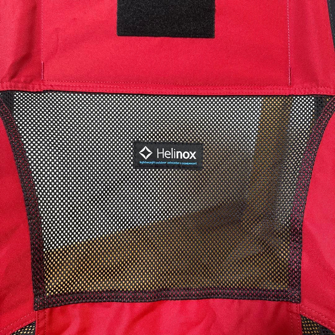 値下げ　Helinox Chair Two ヘリノックス　チェアツーレッド廃盤色