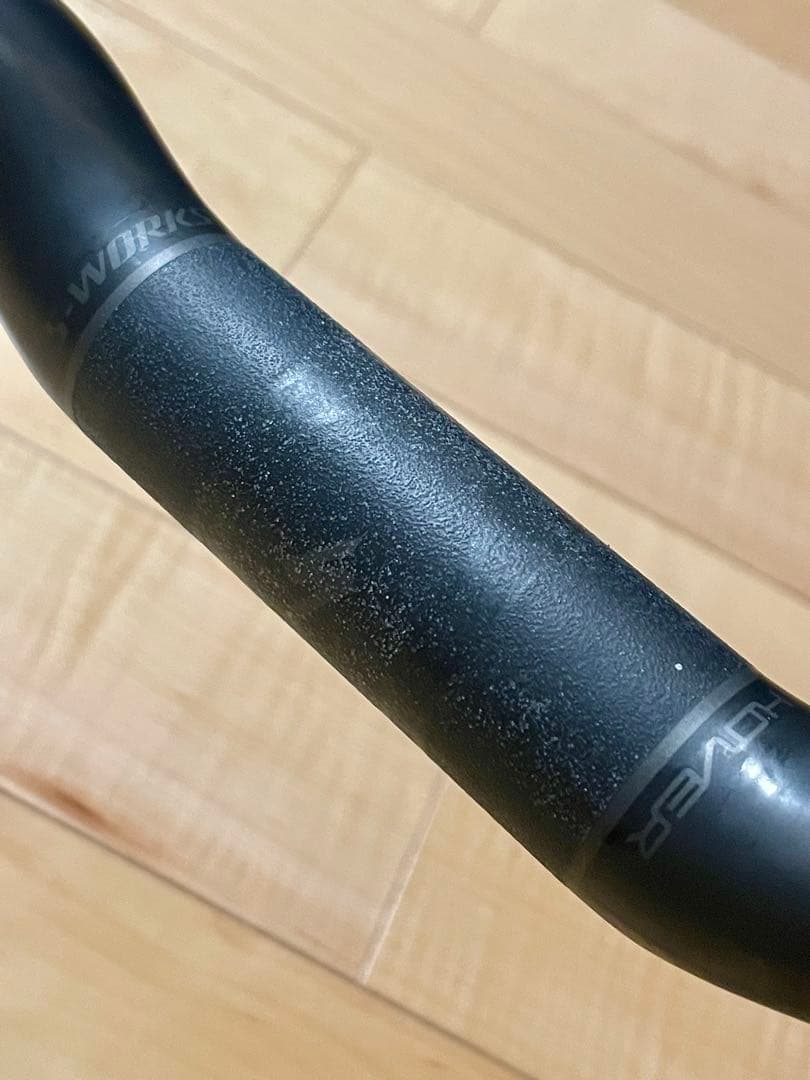 エスワークスS-works カーボンHoverハンドル+15 420mm