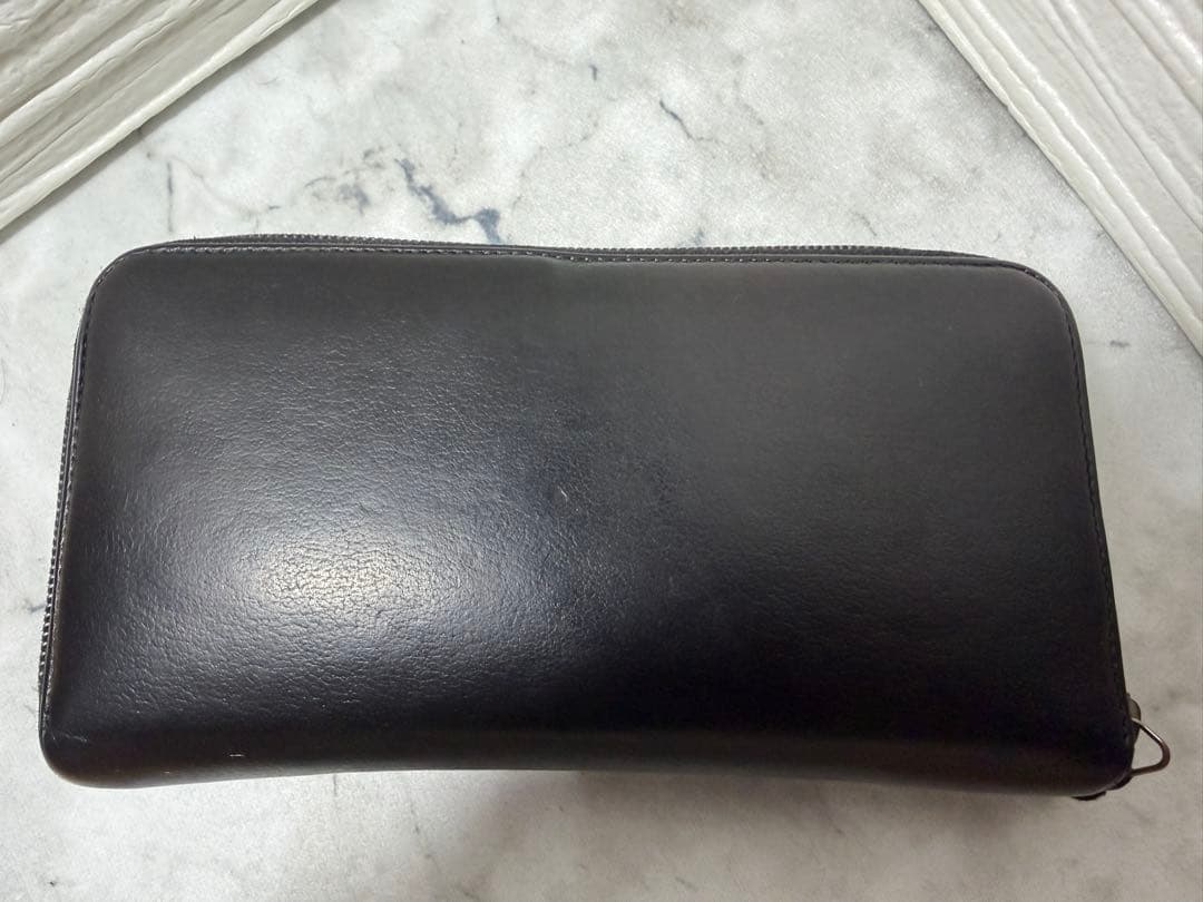 値下げ中 CHANEL カメリアモチーフ ラムスキン ラウンドファスナー 長財布