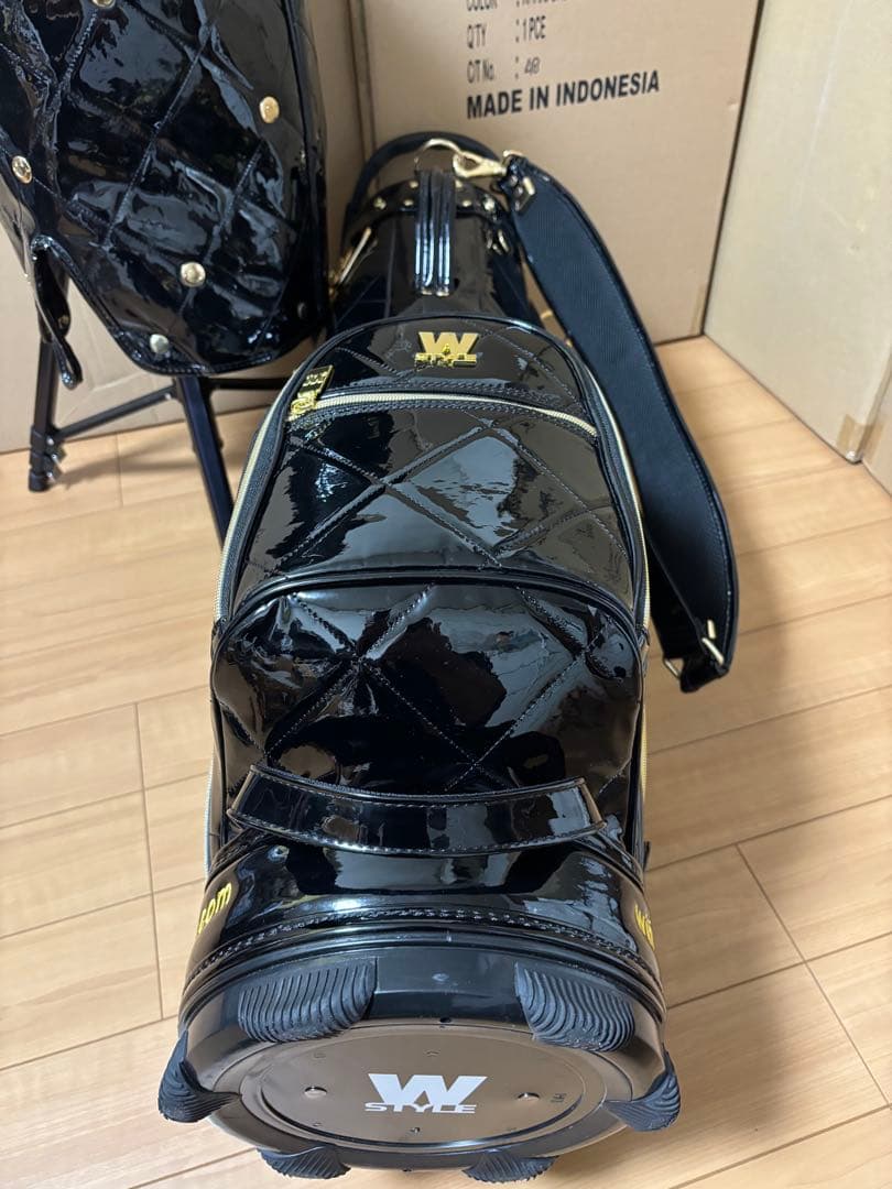 ★WINWIN STYLE★ウィンウィン キャディバッグ★ブラック★美品