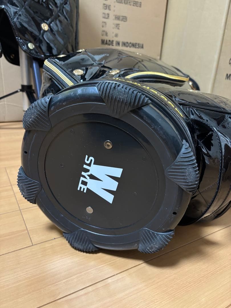 ★WINWIN STYLE★ウィンウィン キャディバッグ★ブラック★美品