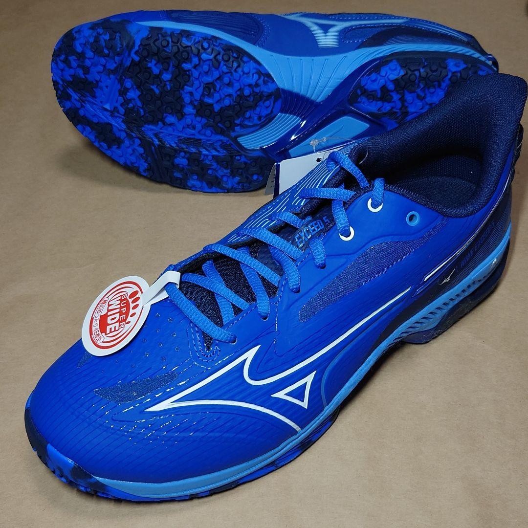 テニス 27cm ミズノ ウェーブエクシード5 SW OC