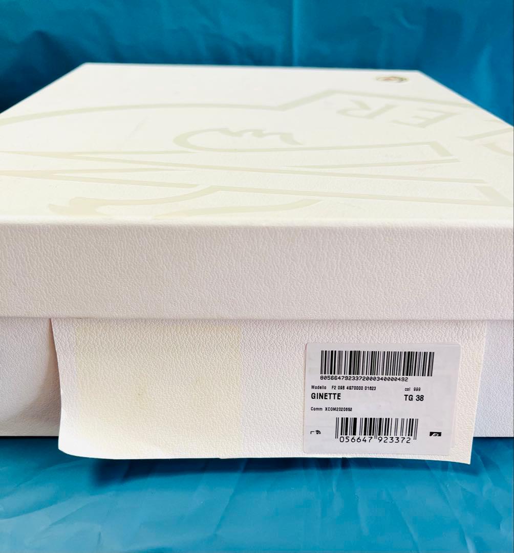 MONCLER モンクレール　ブラック レインブーツ GINETTE　新品　38