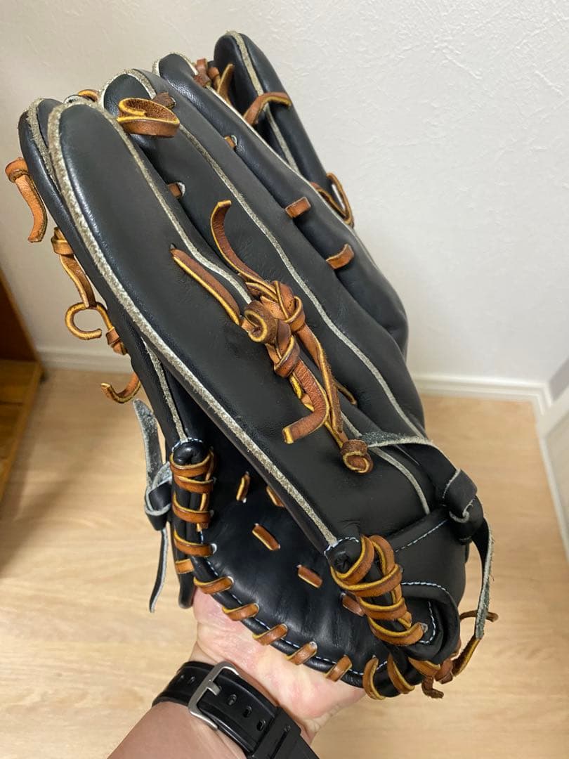 ミズノ　グローバルエリート　外野手用　軟式グローブ