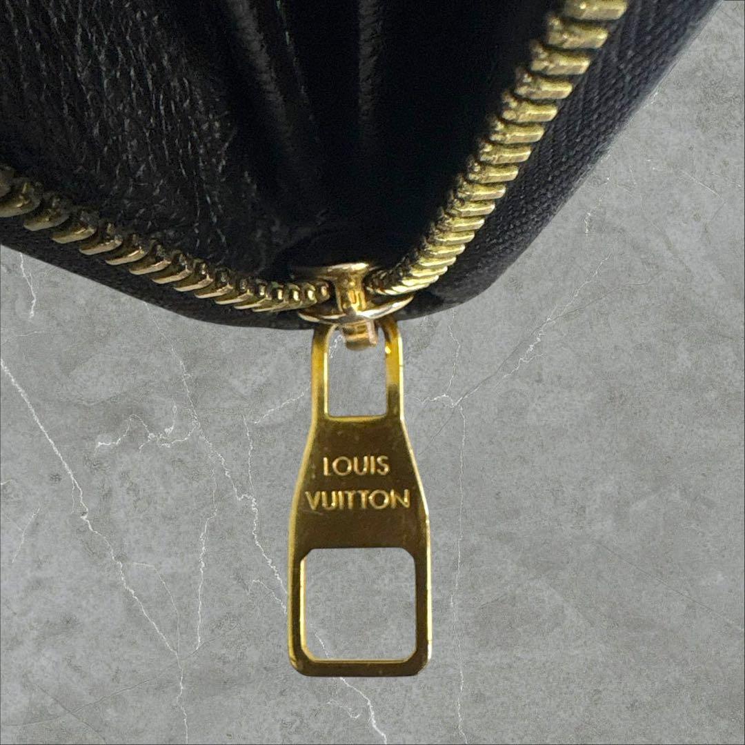 極美品✨ ルイヴィトン アンプラント モノグラム ジッピーウォレット 長財布 黒