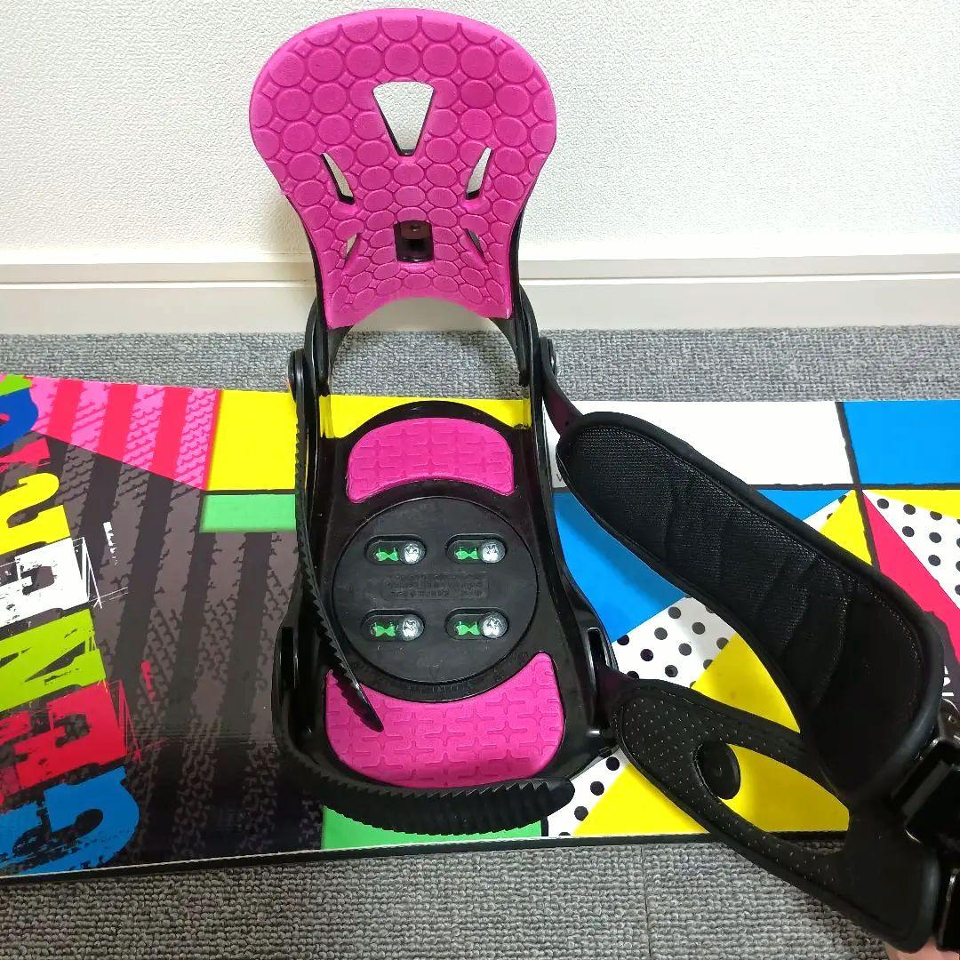 【最終価格】スノーボードセット Generics 140cm IGNIO S/M