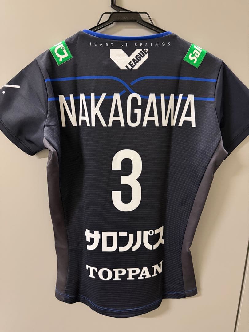 久光スプリングス　中川美柚選手　オーセンティックユニフォーム