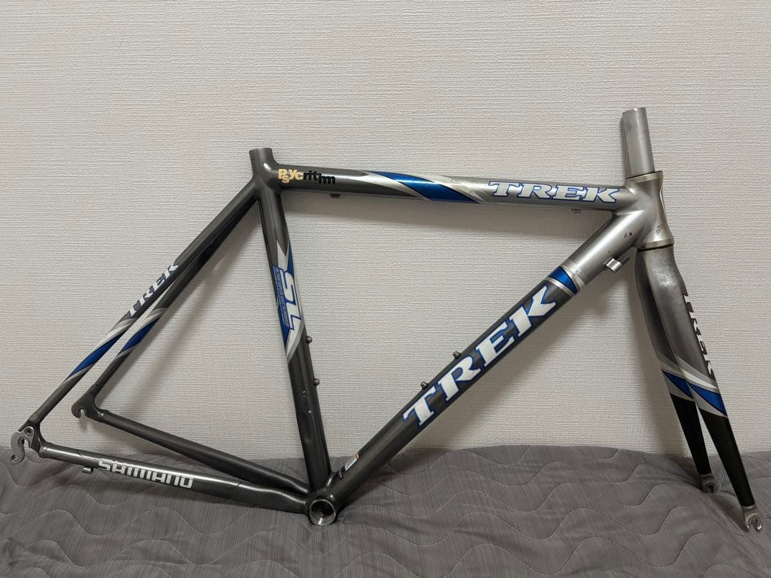 TREK SL ロードバイクフレーム、SORA キャリパーブレーキ付