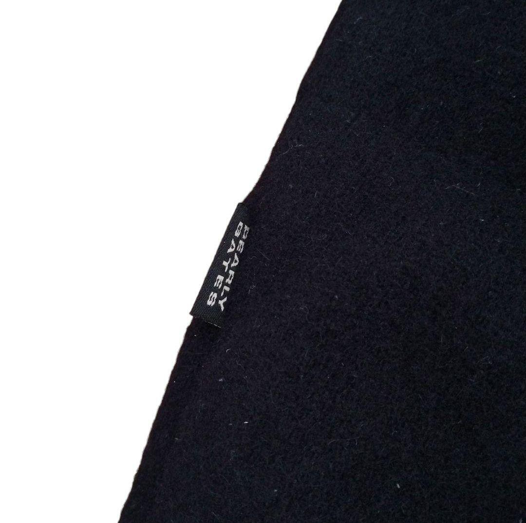 美品 パーリーゲイツ ウールダウンジャケット 黒 L メンズ 5 ゴルフ 冬