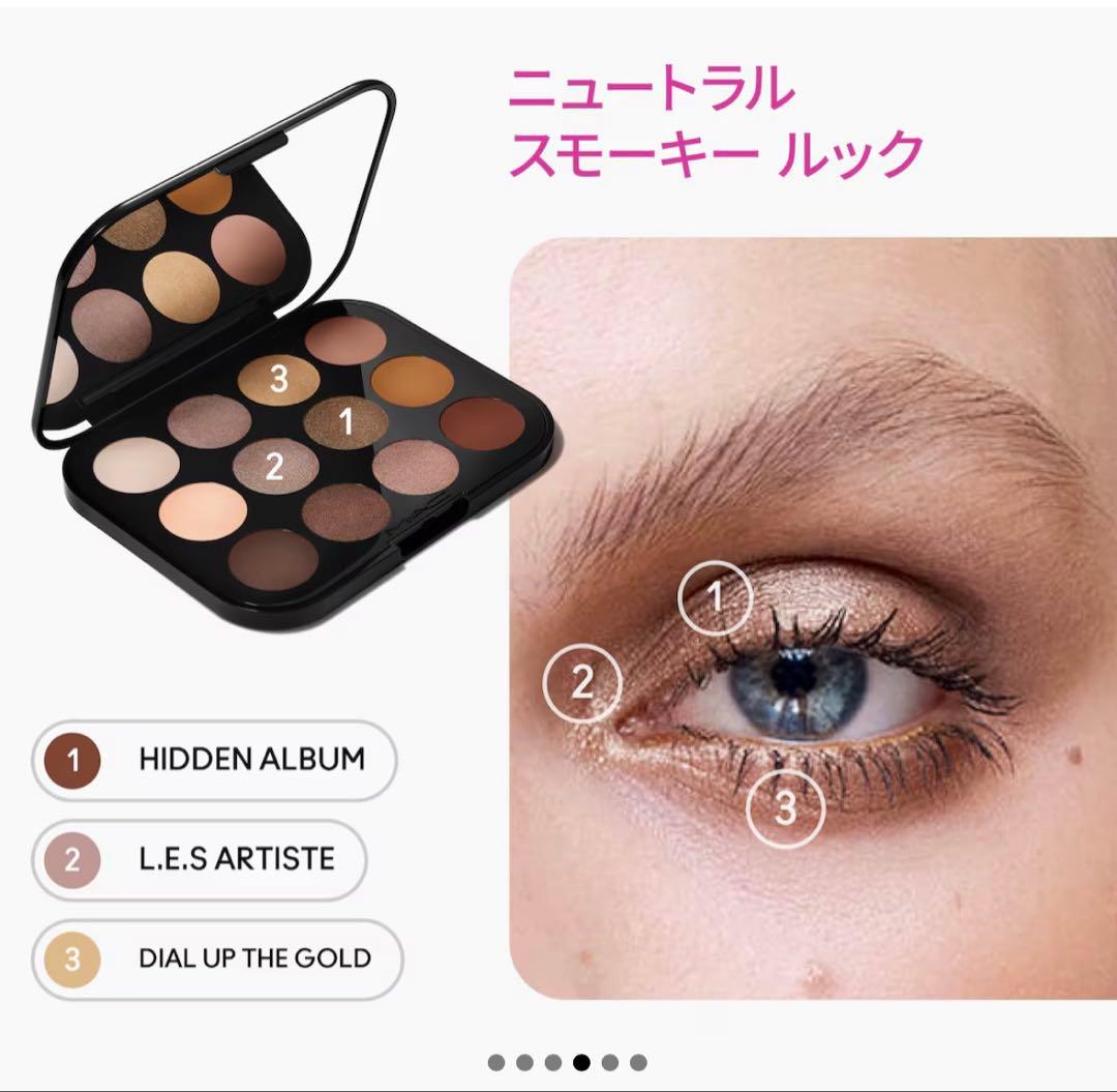 アイシャドウ CONNECT IN COLOUR EYE SHADOW PALETTE MAC