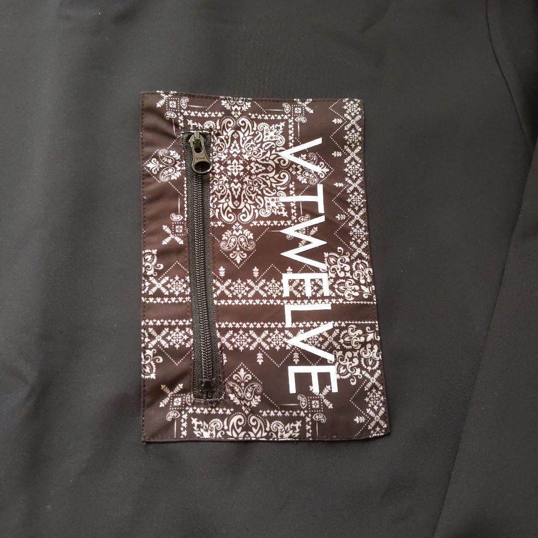 v12　ゴルフ　モックネック　メンズ