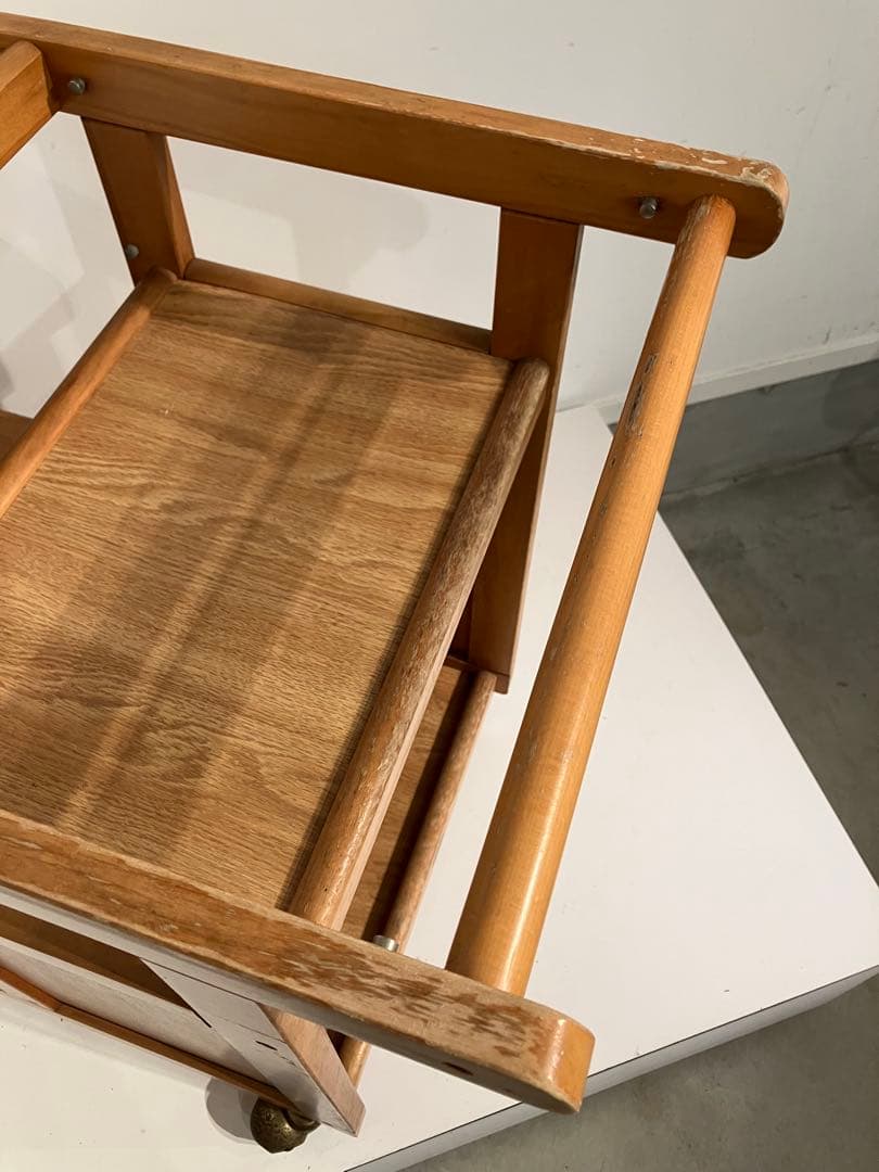 オールドコイズミ、キッチンワゴン、天童木工、秋田木工、レトロ、和モダン、