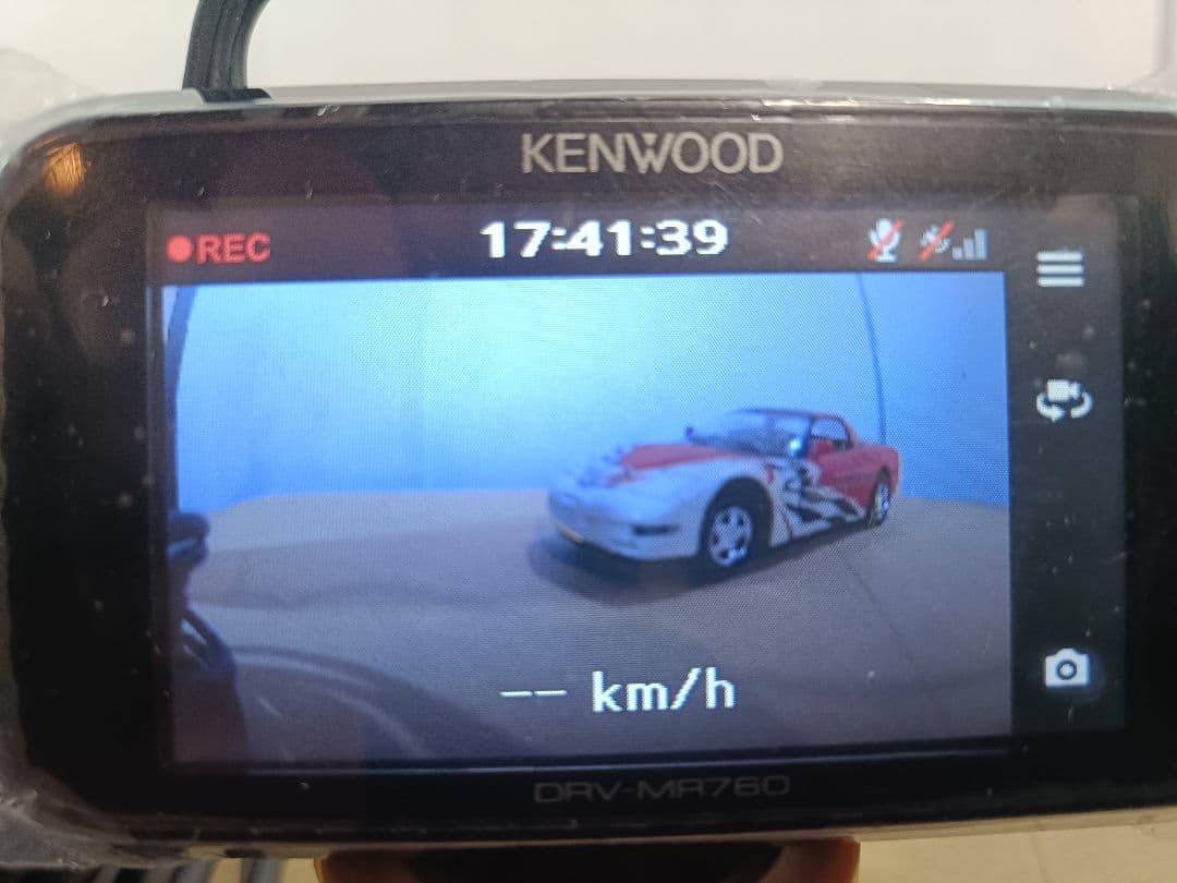 KENWOOD ドライブレコーダー DRV-MR760　前後2カメラ