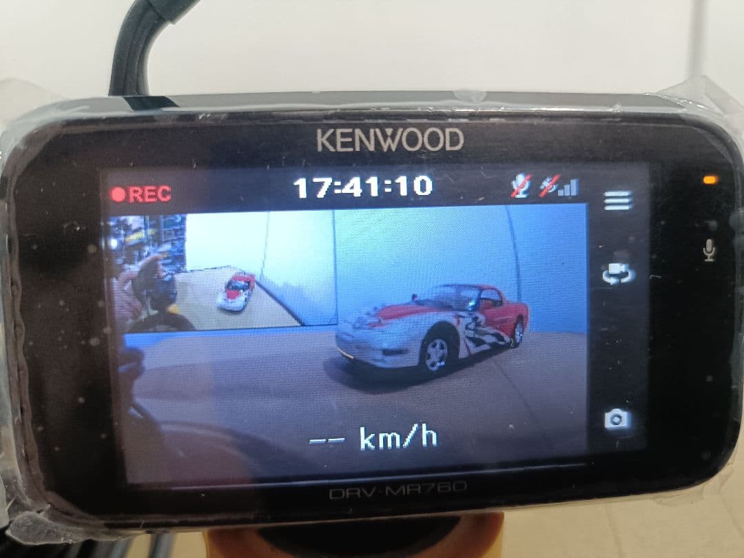 KENWOOD ドライブレコーダー DRV-MR760　前後2カメラ