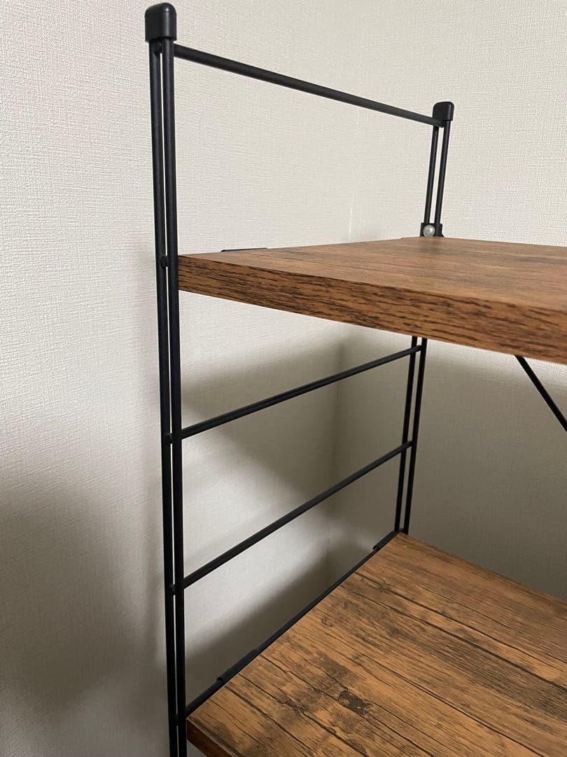 週末限定10%OFF‼︎ 山善 ウッドシェルフ アンティーク MWS-12844