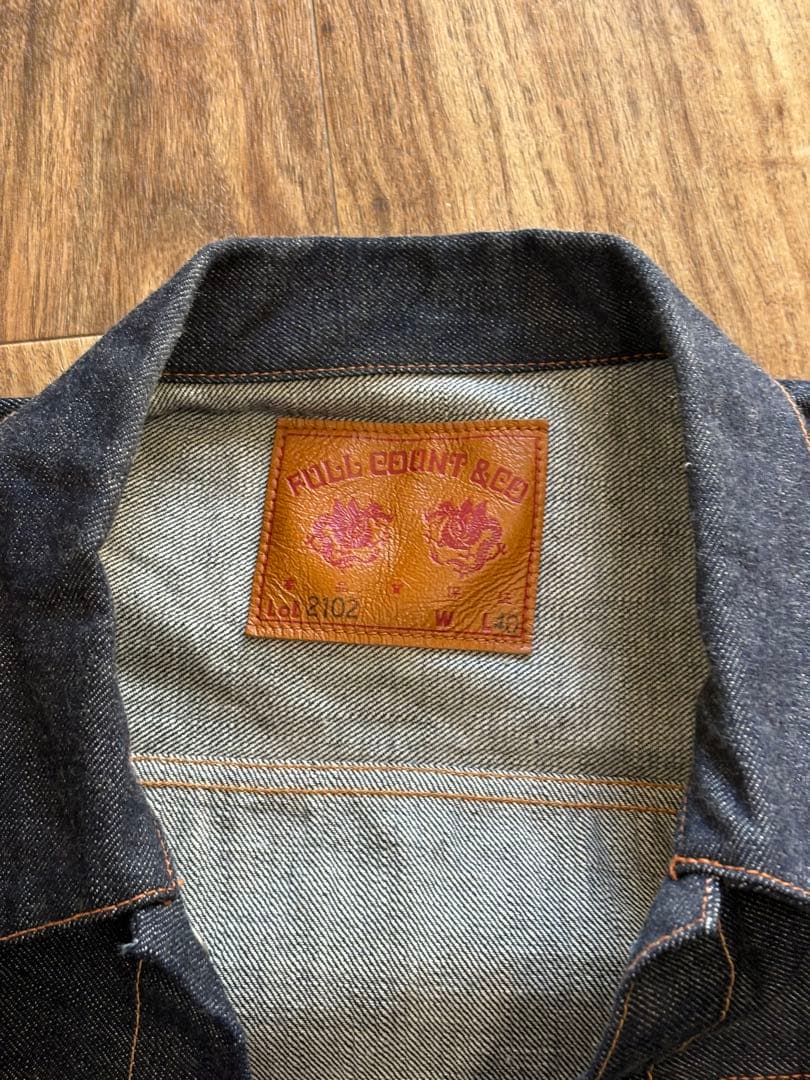 FULL COUNT 2102 デニムジャケット2nd サイズ40