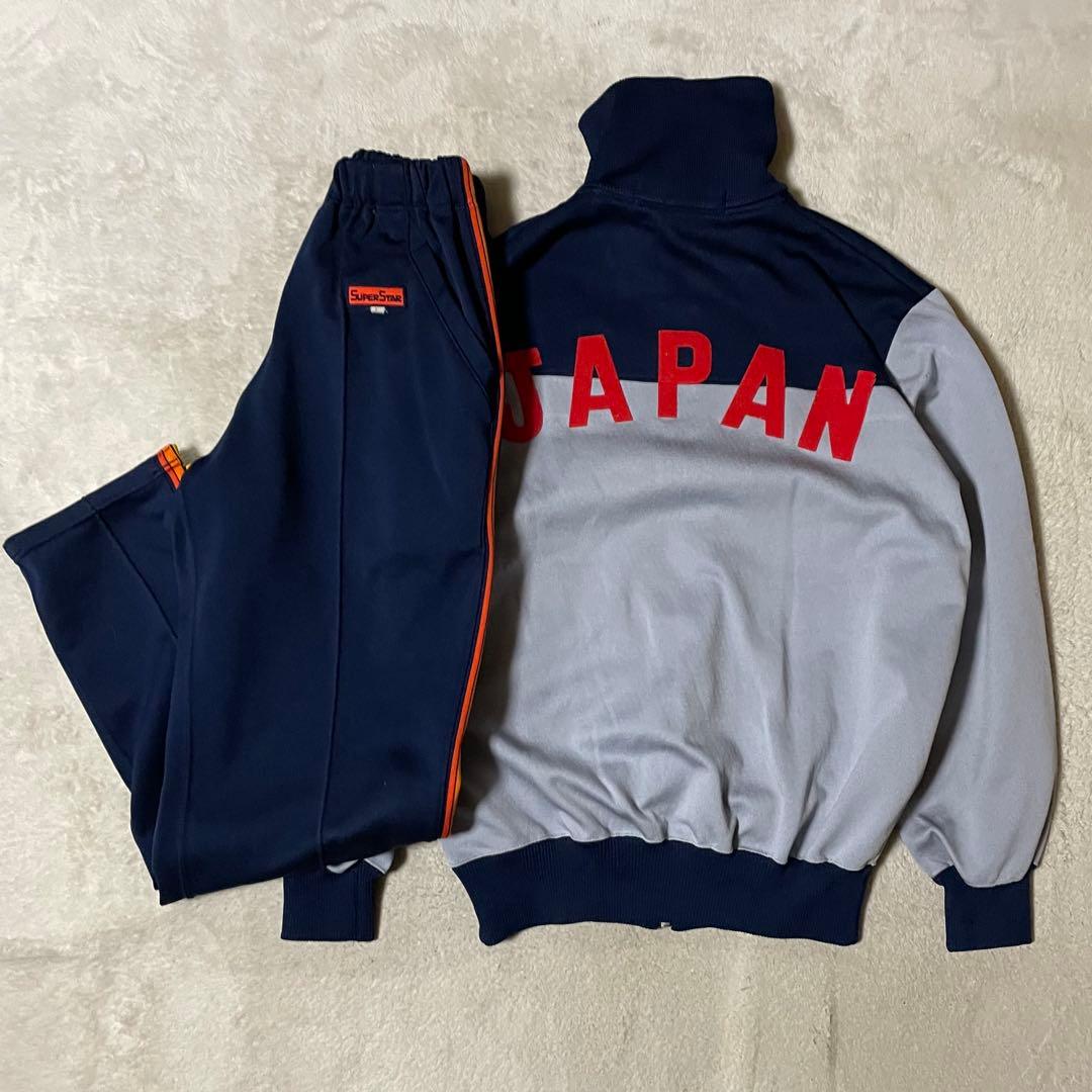 80s SUPERSTAR×JAPAN セットアップ ジャージ L ヴィンテージ