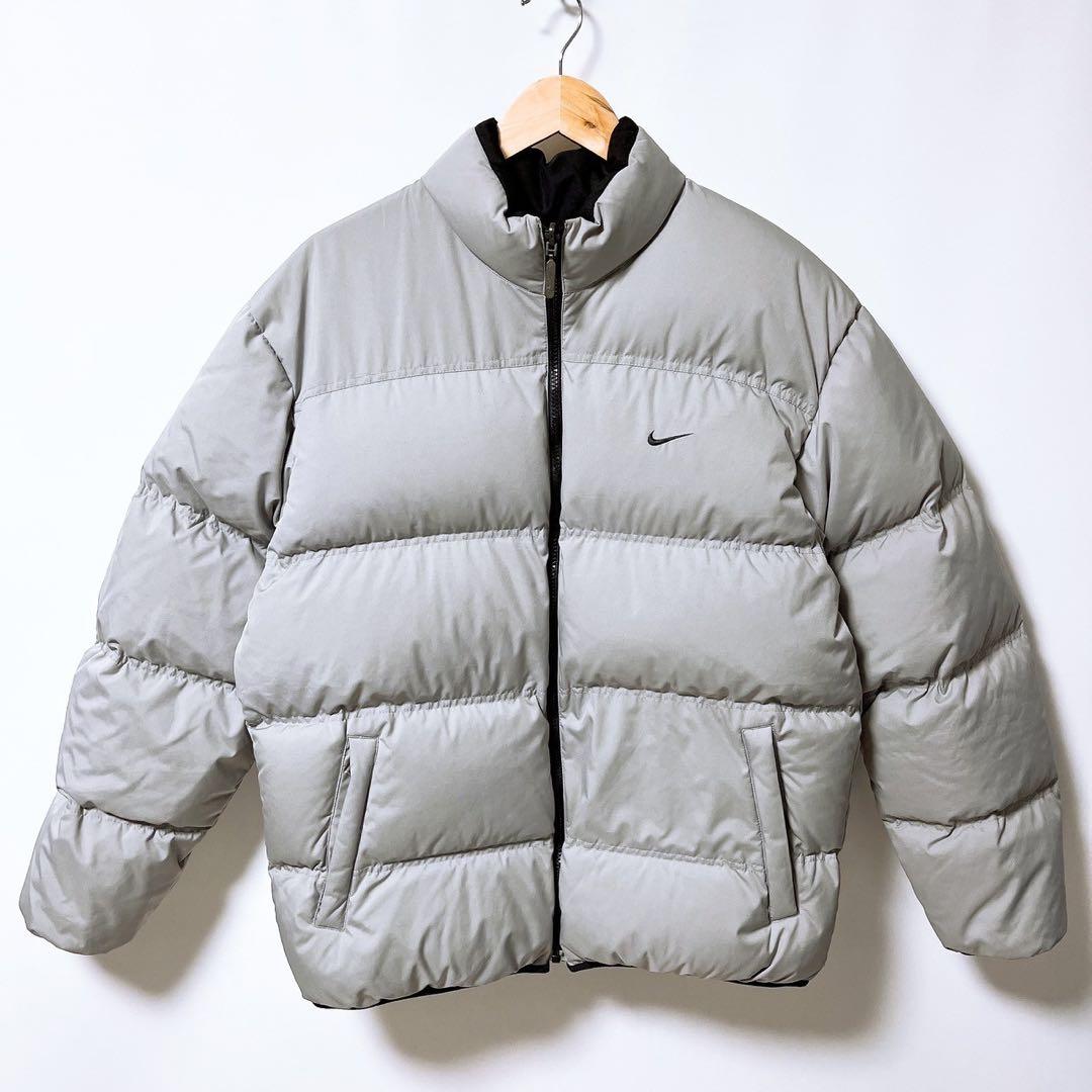 NIKE ナイキ リバーシブル ダウンジャケット 刺繍ロゴ 315 - メルカリ