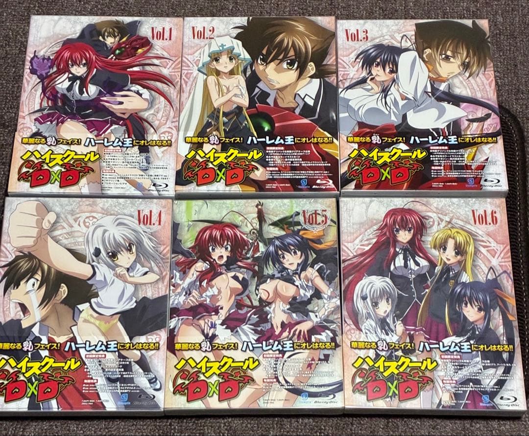 【国内盤ブルーレイ】ハイスクールD×D 全6巻
