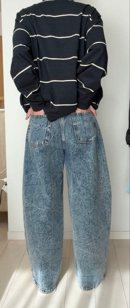 パンツ COS COAST WIDE-LEG JEANS