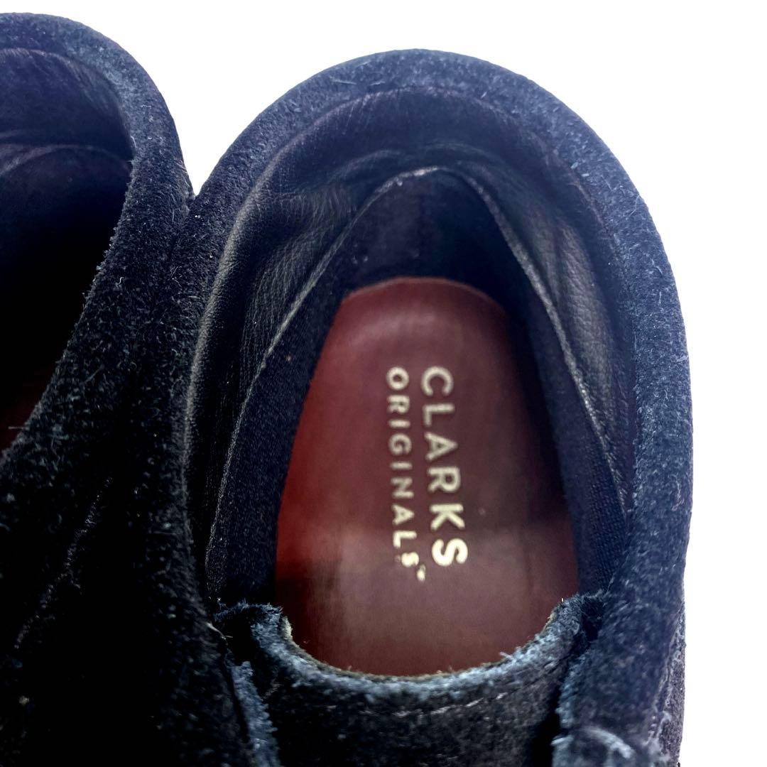 【美品】 クラークス 26cm ワラビー ゴアテックス GORE-TEX 黒