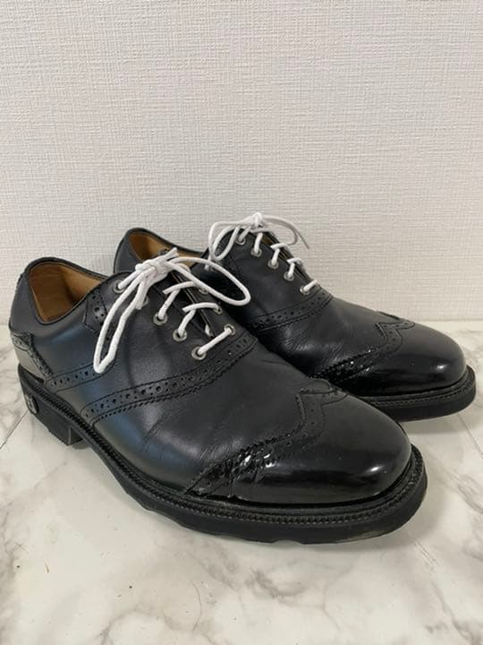 フットジョイ FJ アイコン マイジョイズ ウイングチップ ゴルフシューズ 革靴