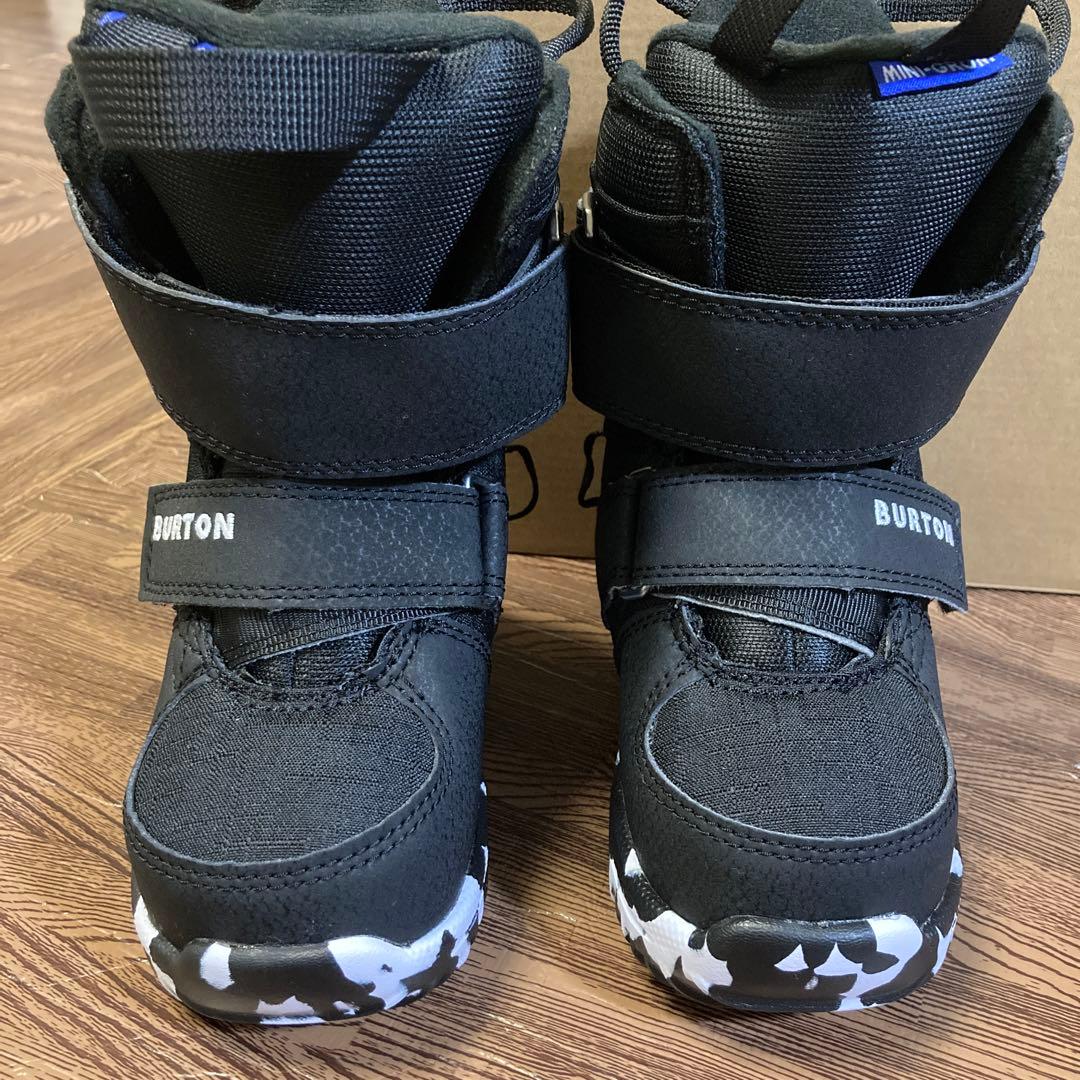 バートンキッズスノーボードブーツminigrom9C15.5cmブラック バートン