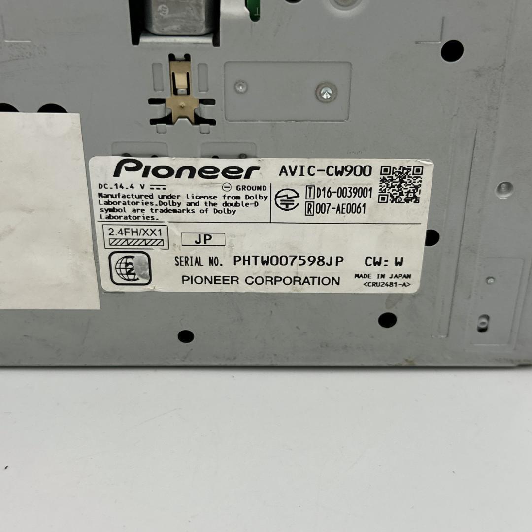 【美品】Pioneer Carrozzeria AVIC-CW900カーナビ