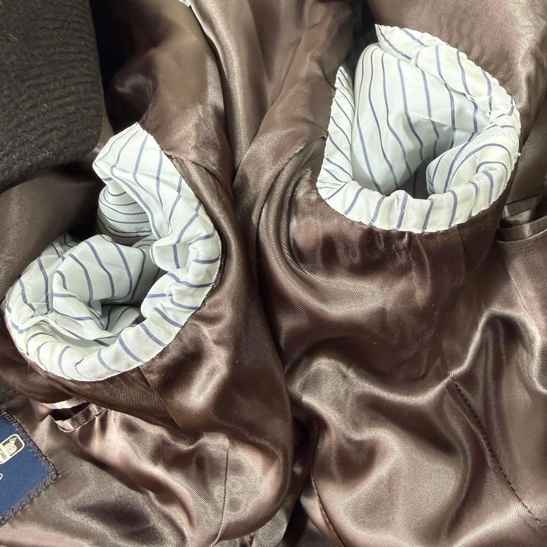 極上四者混 トゥモローランドピルグリム コロンボ ヘリンボーンチェスターコート