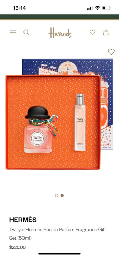 Twilly d'Hermès 香水セット 50ml & 15ml