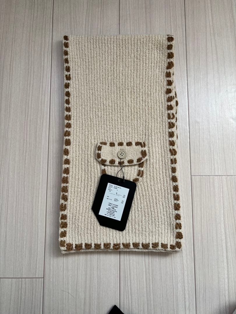 phingerin scarf ステッチ 25aw