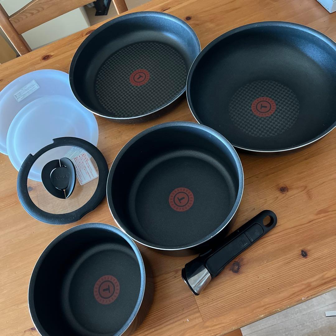 T-faL ティファール ガス火 フライパン　インジニオ　8点