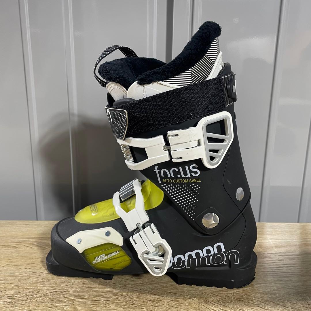 SALOMON158cm 25/25.5cmストック115cmスキーフルセット