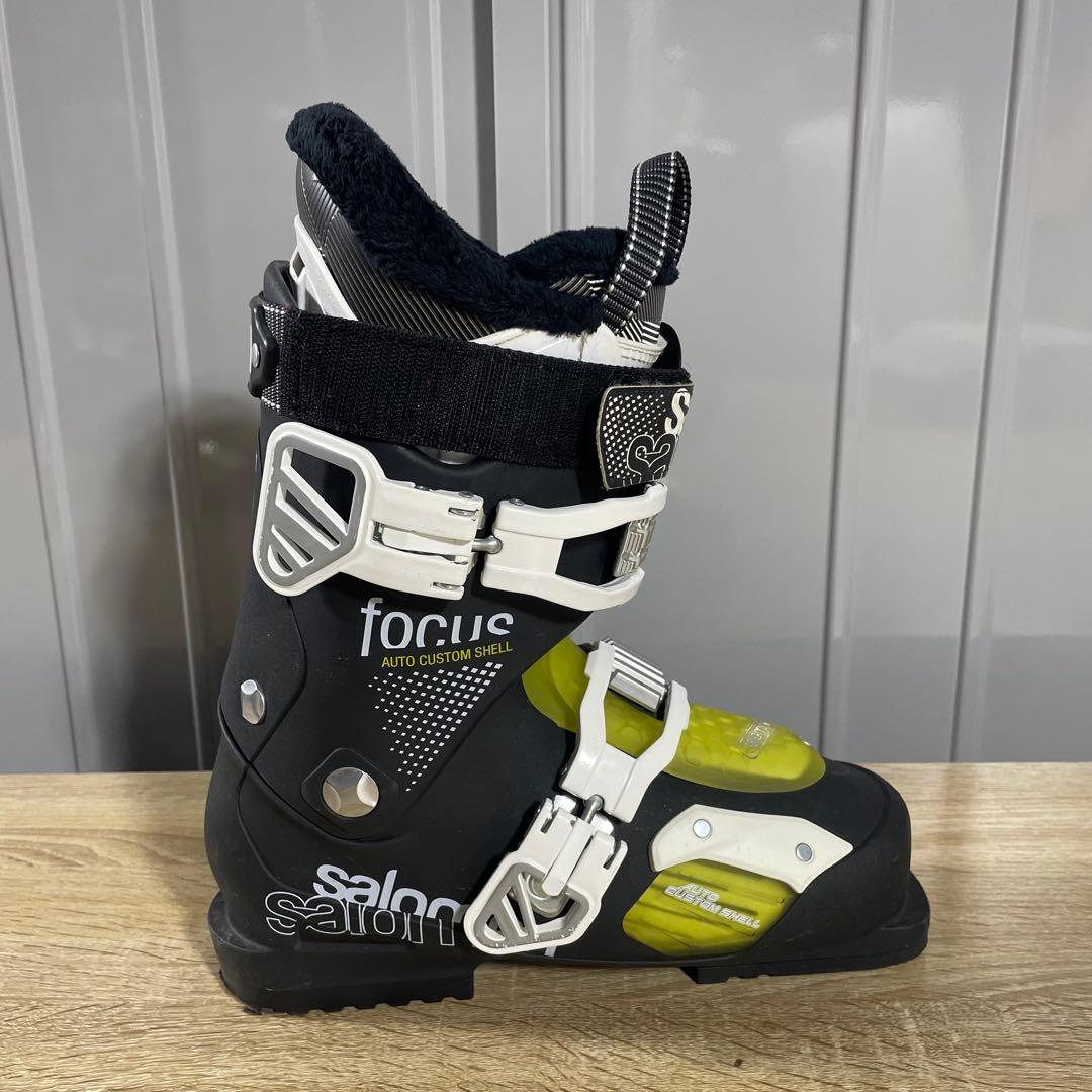 SALOMON158cm 25/25.5cmストック115cmスキーフルセット