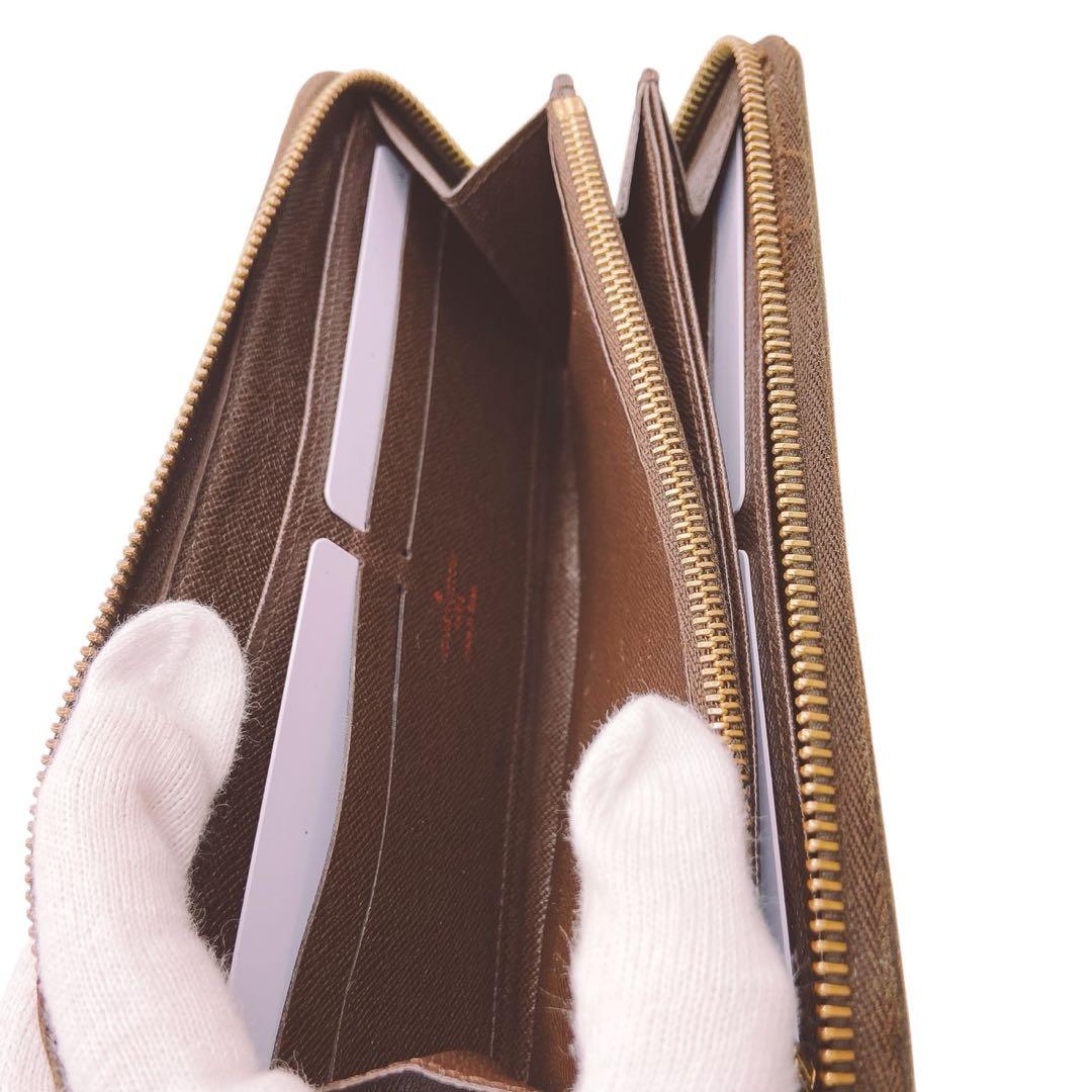 ジャンク】LOUIS VUITTON ダミエジッピーウォレット☆鑑定済みです