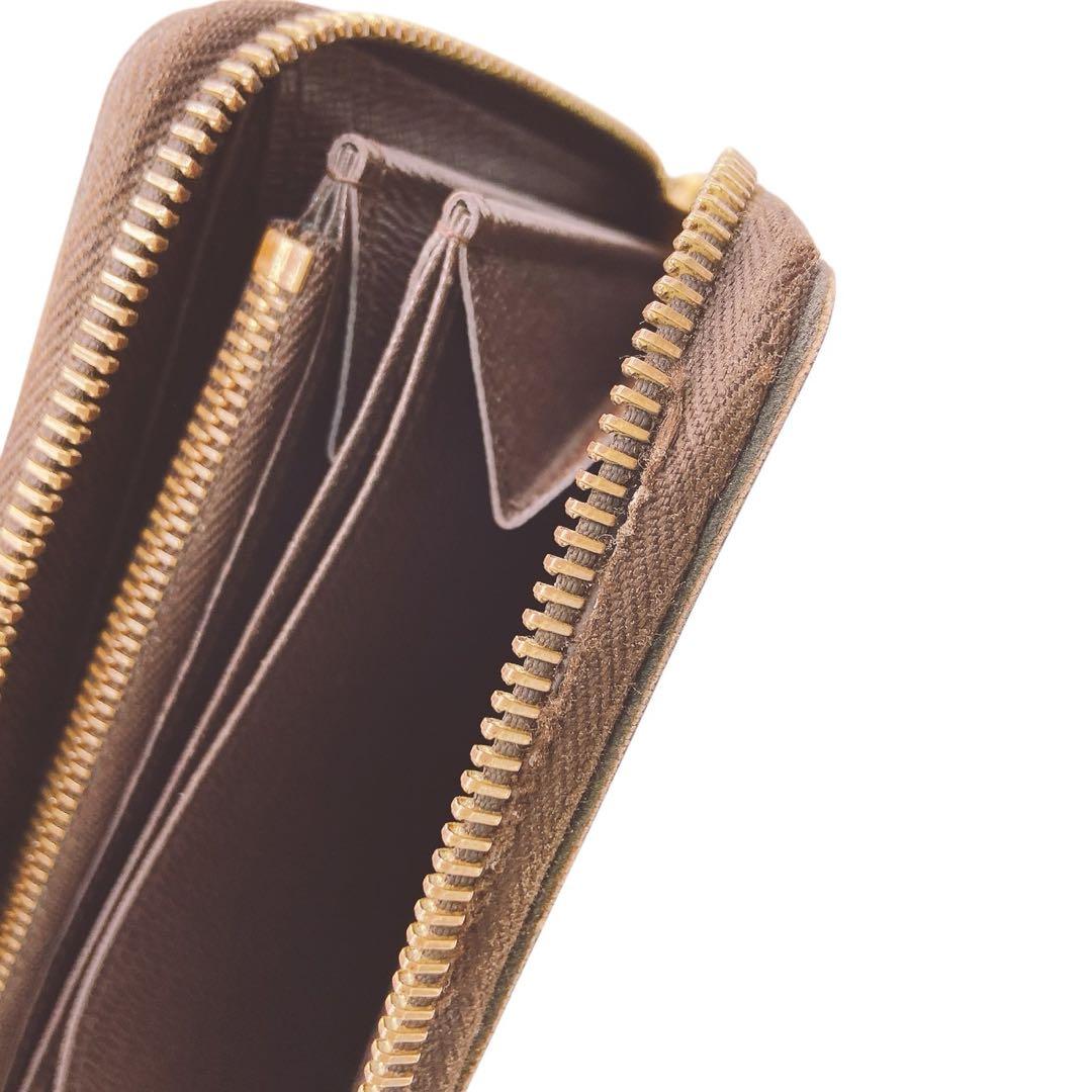 ジャンク】LOUIS VUITTON ダミエジッピーウォレット☆鑑定済みです