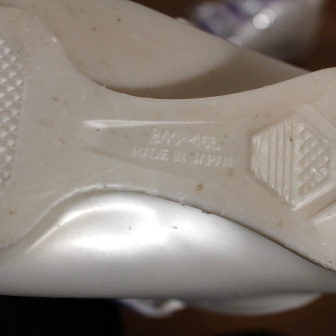 Hart★レディーススキーブーツ ホワイト×ラベンダー 24cm 可愛い