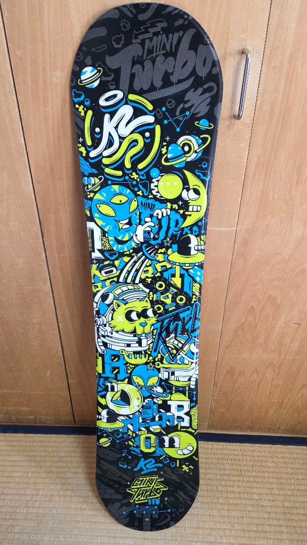 K2 Mini Turbo スノーボード ブーツビンディング付き